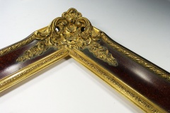 Barockrahmen übereck gearbeitet