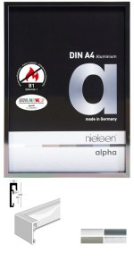 Brandschutz Bilderrahmen Alpha von Nielsen